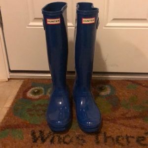 Hunter rain boots